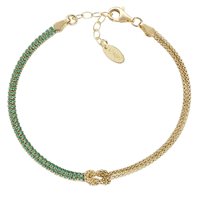 Bracelet Amen Femme Amore in Argent Zircone BRNOAMGVEZ16 - BRNOAMGVEZ16